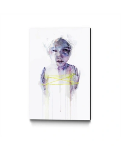 Eyes On Walls Agnes Cecile The Making Of Structures Museum Mounted Canvas 24" X 36" In Multi