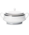 NORITAKE DINNERWARE, AUSTIN PLATINUM COVERED CASSEROLE