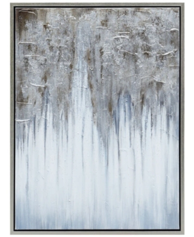 Empire Art Direct Iceberg Textured Metallic Hand Painted Wall Art By Martin Edwards, 40" X 30" X 1.5" In Multi