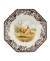 Spode Woodland Deer Octagonal Platter In Brown