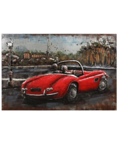 Empire Art Direct Convertible Mixed Media Iron Hand Painted Dimensional Wall Art, 32" X 48" X 2" In Gray