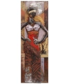 Empire Art Direct Miss-tic Mixed Media Iron Hand Painted Dimensional Wall Art, 60" X 20" X 2.5" In Brown