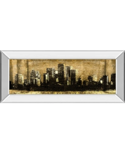 Classy Art Defined City Il By Sd Graphic Studio Mirror Framed Print Wall Art In Black