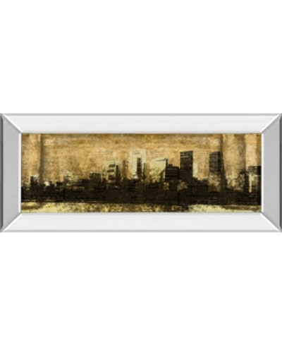 Classy Art Defined City I By Sd Graphic Studio Mirror Framed Print Wall Art In Black