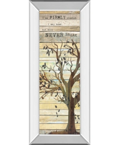 Classy Art I Am Firmly Planted By Marla Rae Mirror Framed Print Wall Art In Brown
