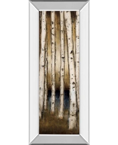 Classy Art Birch Landing I By St Germain Mirror Framed Print Wall Art In Off White