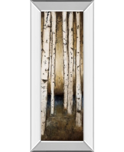 Classy Art Birch Landing Iii By St Germain Mirror Framed Print Wall Art In Off White