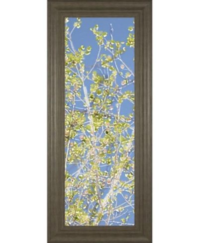 Classy Art Spring Poplars Il By Sharon Chandler Framed Print Wall Art In Green
