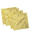 AMBESONNE COUNTRY PICNIC SET OF 4 NAPKINS, 12" X 12"