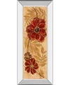 CLASSY ART TOUCH OF HONEY I BY MARIA DONOVAN MIRROR FRAMED PRINT WALL ART