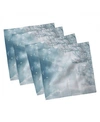 AMBESONNE WINTER SET OF 4 NAPKINS, 12" X 12"
