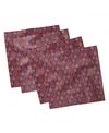 AMBESONNE WINTER SET OF 4 NAPKINS, 12" X 12"