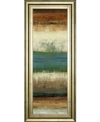 Classy Art Sky By Allison Pearce Framed Print Wall Art, 18" X 42" In Blue