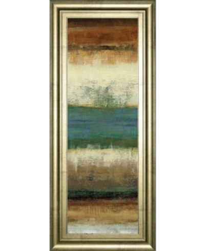 Classy Art Sky By Allison Pearce Framed Print Wall Art, 18" X 42" In Blue
