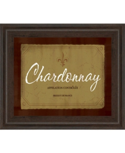Classy Art Chardonnay By Paola Viveiros Framed Print Wall Art, 22" X 26" In Yellow