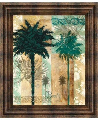 Classy Art Palm Ii By Maeve Fitzsimons Framed Print Wall Art, 22" X 26" In Green