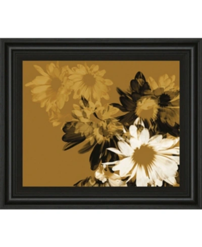 Classy Art Golden Bloom Ii By A. Project Framed Print Wall Art, 22" X 26" In Bronze