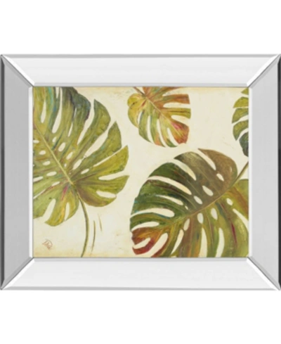 Classy Art Organic I By Patricia Pinto Mirror Framed Print Wall Art, 22" X 26" In Green