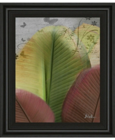 Classy Art Butterfly Palm I By Patricia Pinto Framed Print Wall Art, 22" X 26" In Green