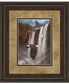 Classy Art Eagle Portrait I By Leo Stans Framed Print Wall Art, 34" X 40" In Black
