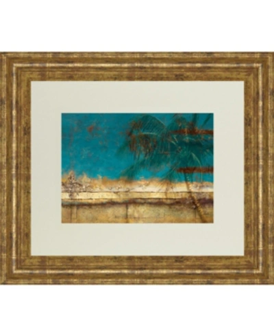 Classy Art Sea Landscapes By Patricia Pinto Framed Print Wall Art, 34" X 40" In Blue