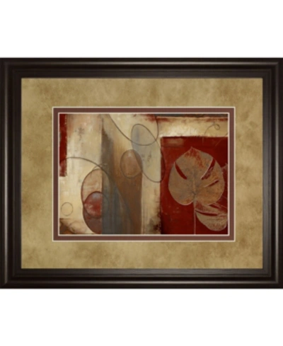 Classy Art Inspiration In Crimson By Patricia Pinto Framed Print Wall Art, 34" X 40" In Red