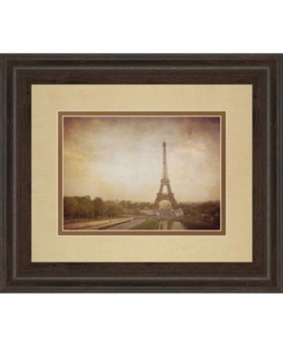 Classy Art Tour De Eiffel By H. Jacks Framed Print Wall Art, 34" X 40" In Gray