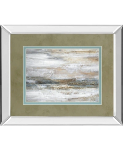 Classy Art Mirage I By Fontaine, S. Mirror Framed Print Wall Art In Grey