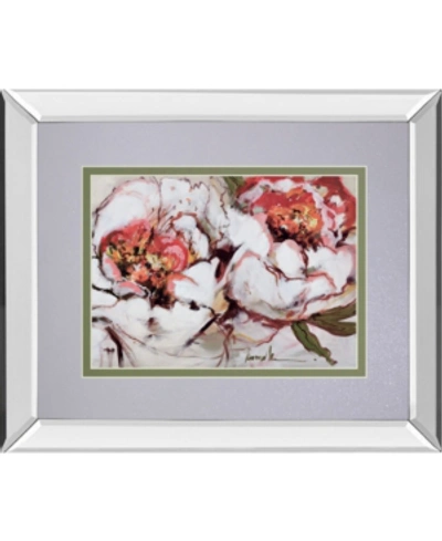 Classy Art Charade Of Spring By Fitzsimmons, A Mirror Framed Print Wall Art, 34" X 40" In Red