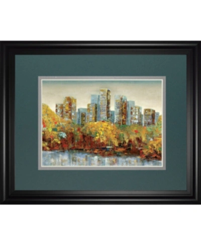 Classy Art Central Park By Carmen Dolce Framed Print Wall Art, 34" X 40" In Gold
