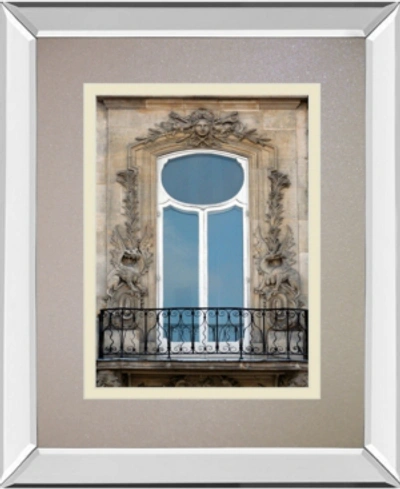 Classy Art Rue De Paris Iii By Tony Koukos Mirror Framed Print Wall Art, 34" X 40" In Tan