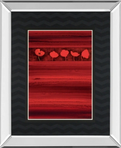 Classy Art Red Passion By Holman Mirror Framed Print Wall Art, 34" X 40"