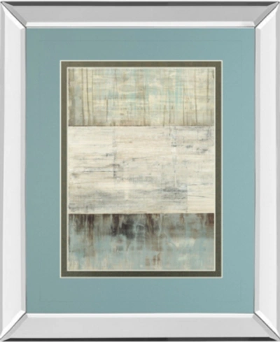 Classy Art Of Fog And Snow By Heather Ross Mirror Framed Print Wall Art In Blue