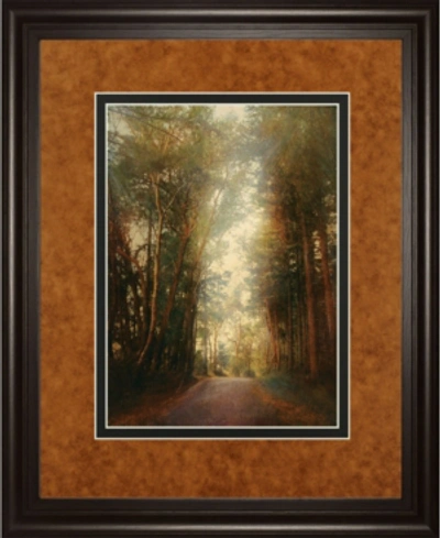 Classy Art Road Of Mysteries Ii By Amy Melious Framed Print Wall Art, 34" X 40" In Green