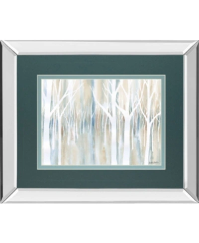 Classy Art Mystical Woods By Debbie Banks Mirror Framed Print Wall Art, 34" X 40" In White