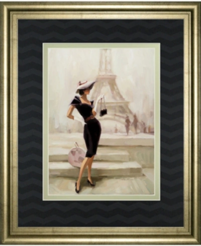 Classy Art Love, From Paris By Steve Henderson Framed Print Wall Art, 34" X 40" In Black