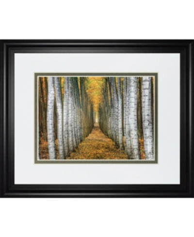 Classy Art Tree Farm By Cahill Framed Print Wall Art, 34" X 40" In Yellow