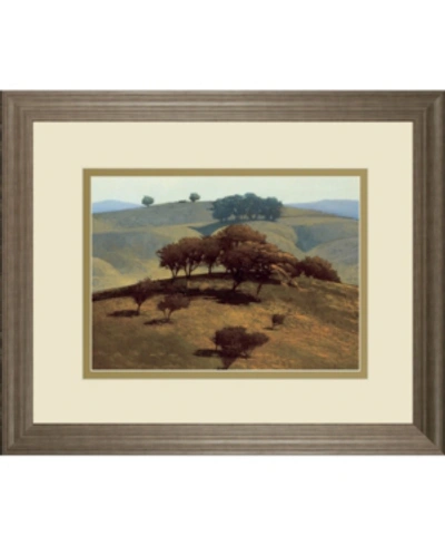 Classy Art Hills Near Chico By N. Bohne Framed Print Wall Art, 34" X 40" In Brown