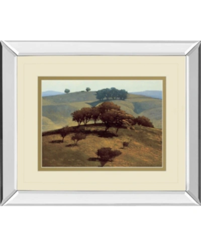 Classy Art Hills Near Chico By N. Bohne Mirror Framed Print Wall Art, 34" X 40" In Brown