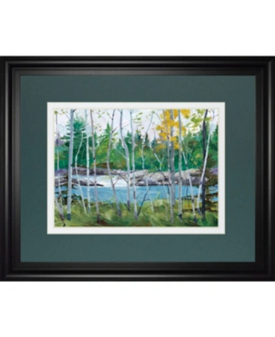 Classy Art Extounge Rapids By G. Forsythe Framed Print Wall Art, 34" X 40" In Blue