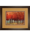 Classy Art Red Forest By Asia Jensen Framed Print Wall Art, 34" X 40" In Red