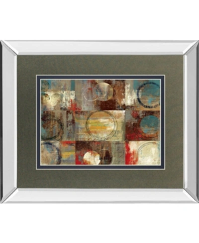 Classy Art All Around Play By Tom Reeves Mirror Framed Print Wall Art, 34" X 40" In Red
