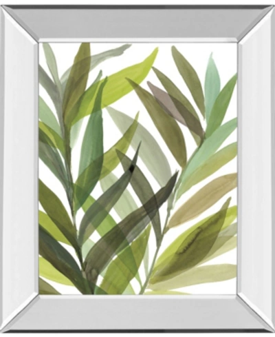 Classy Art Tropical Greens I By Rebecca Meyers Mirror Framed Print Wall Art