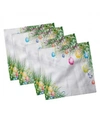 AMBESONNE NEW YEAR SET OF 4 NAPKINS, 18" X 18"