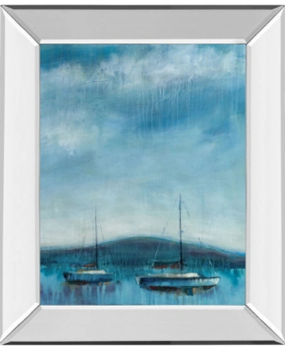 Classy Art Nauticus By D'aguiar Mirror Framed Print Wall Art, 22" X 26" In Blue
