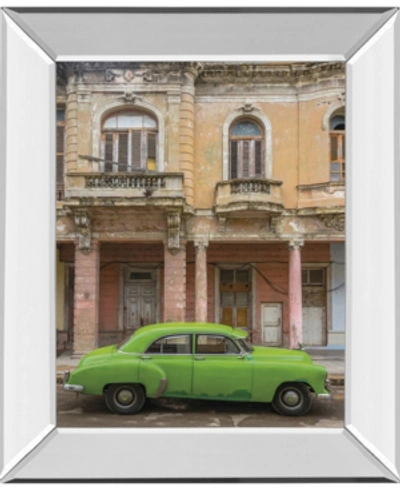 Classy Art Classic Havana By Alan Copson Mirror Framed Print Wall Art, 22" X 26" In Green