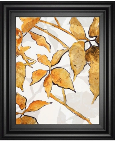 Classy Art Gold Shadows I By Patricia Pinto Framed Print Wall Art, 22" X 26" In Brown
