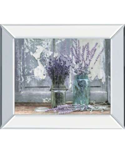 Classy Art Abundance Of Beauty By Lori Deiter Mirror Framed Print Wall Art, 22" X 26" In Purple