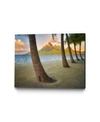 GIANT ART 32" X 24" PALM ISLAND MUSEUM MOUNTED CANVAS PRINT