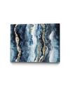 Giant Art 36" X 24" Effectus I Museum Mounted Canvas Print In Blue